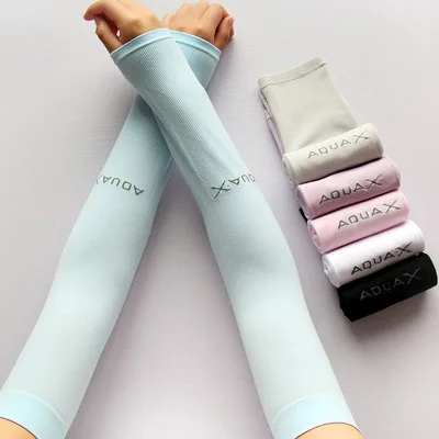 Guantes de procción solar seda hielo. Конъюнкт де brazos анти УФ verano на молнии. Примавера и отоньо.