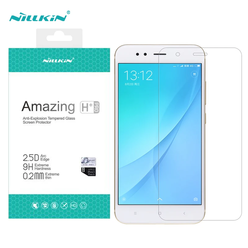 Для Xiaomi Mi 5x Протектор экрана Nillkin Amazing H + Pro закаленное стекло 9 h 2.5D ARC для A1