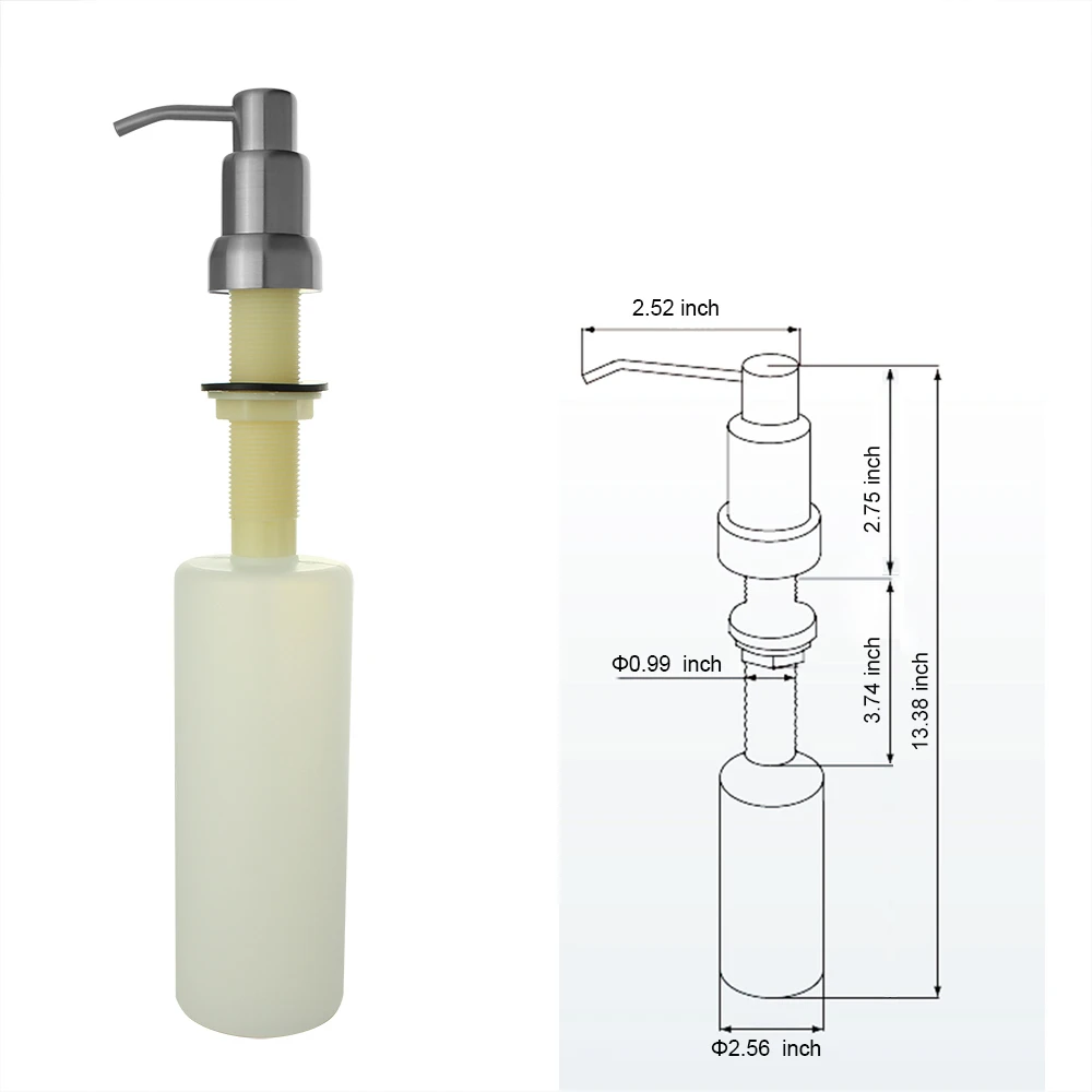 Коллекция 304 года матовый стеклянный дозатор жидкого мыла бутылка 17