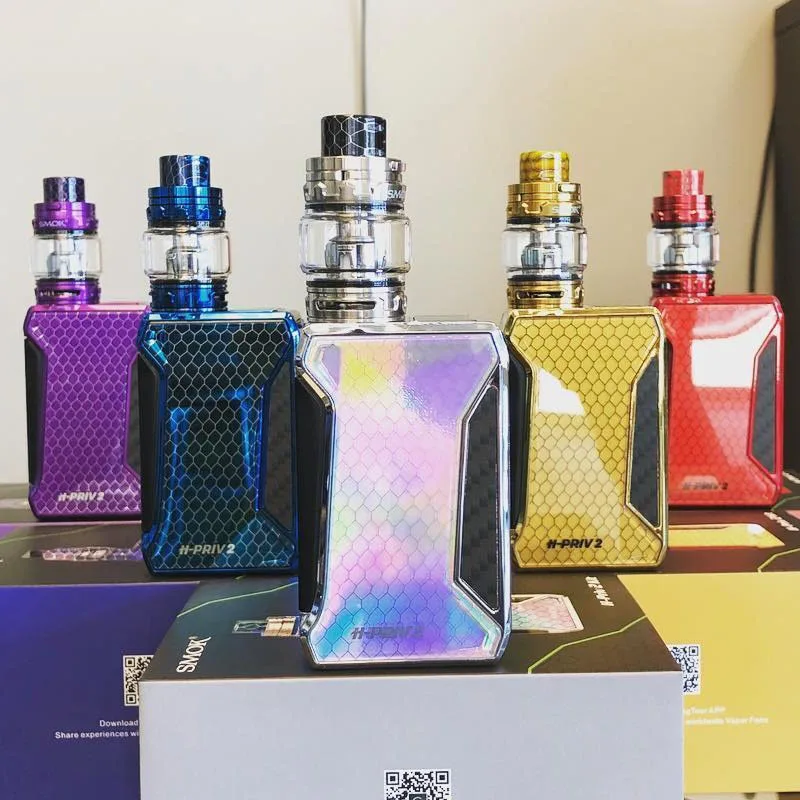 SMOK H-Priv 2 комплект 225 Вт коробки мод 6 мл TFV12 большой цена Танк испаритель с TFV8