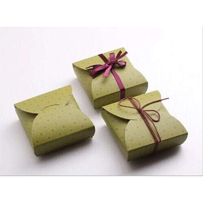 Ретро Мини крафт бумажная коробка DIY свадебный подарок коробки вечерние партия