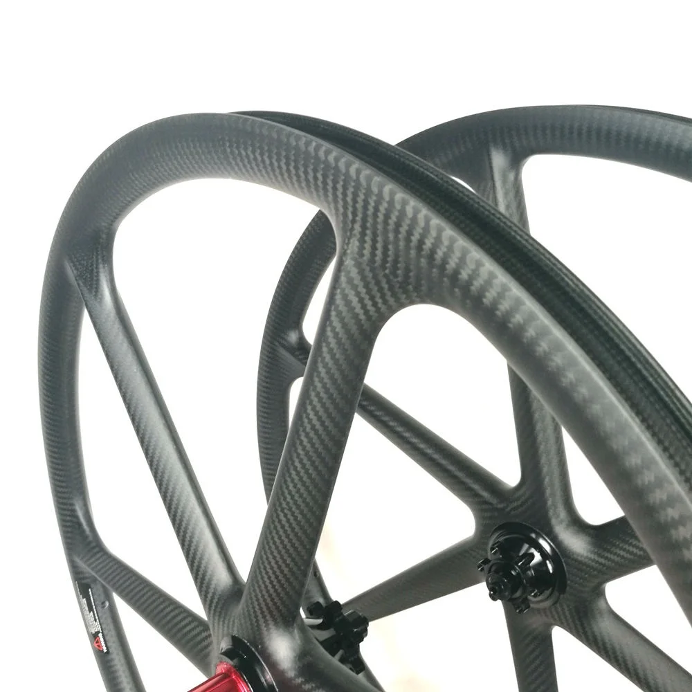 Хит продаж 30 мм ширина углеродное 6 спиц колесо 29er Mtb Велосипедное