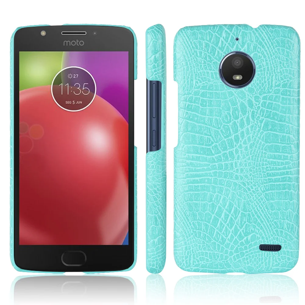 Роскошный защитный чехол из искусственной кожи для Motorola MOTO E4 Plus | Мобильные