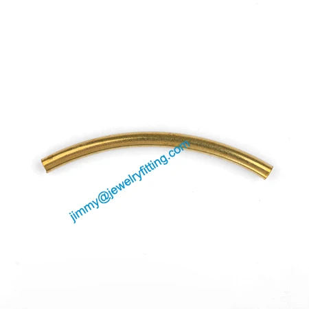 Новинка 2013 фурнитура для ювелирных изделий рифленые бусины-трубки браслета 3*40 мм