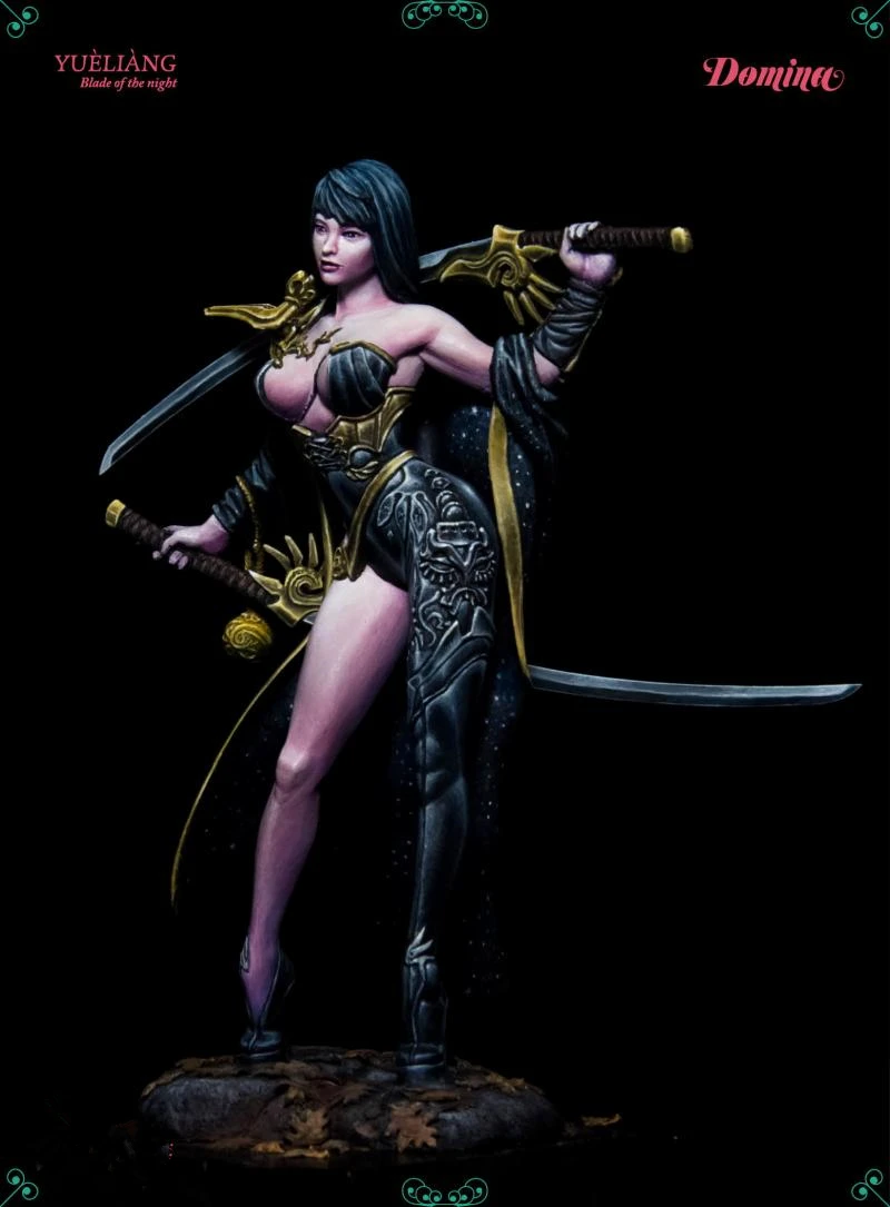 1/24 масштаб смолы фигурки модель Liang Yue GK в разобранном виде Неокрашенный