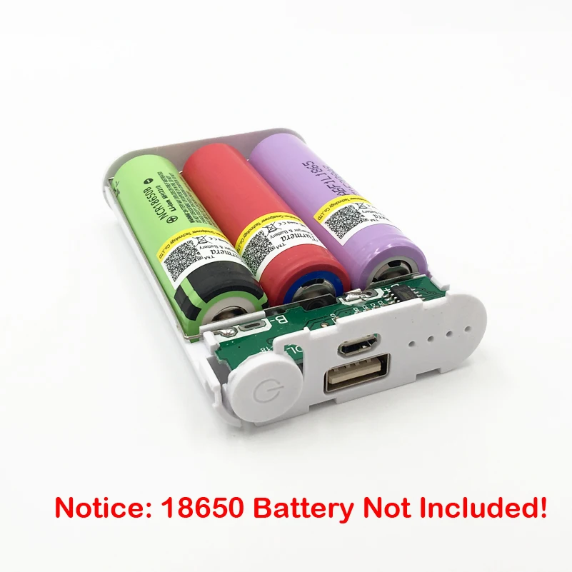 DIY USB power Bank 3X18650 чехол для зарядного устройства|Перезаряжаемые батареи| |