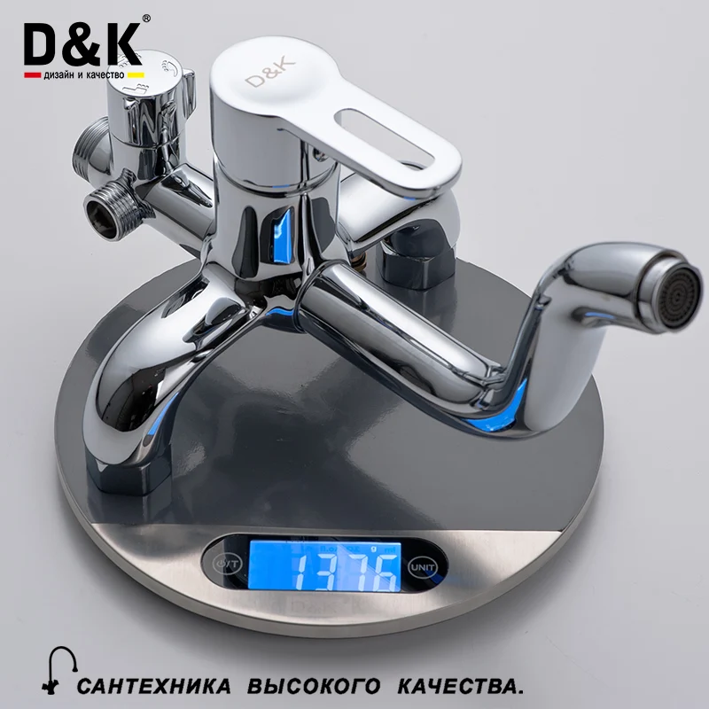 D&K DA1353701C11 Высокое Качество Дождь душ набор Однорычажная душевая система с
