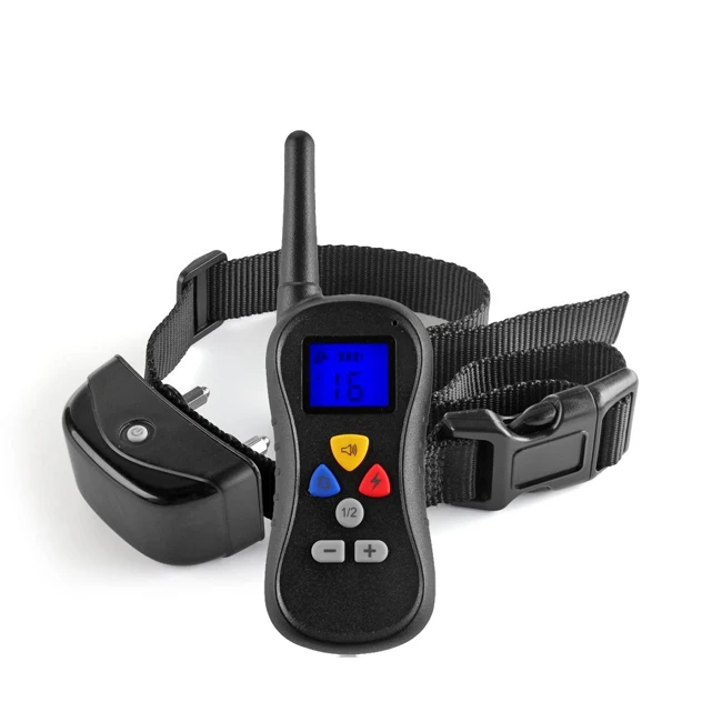 PET008 собачий тренировочный ошейник с дистанционным управлением 330 ярдов 16 уровней