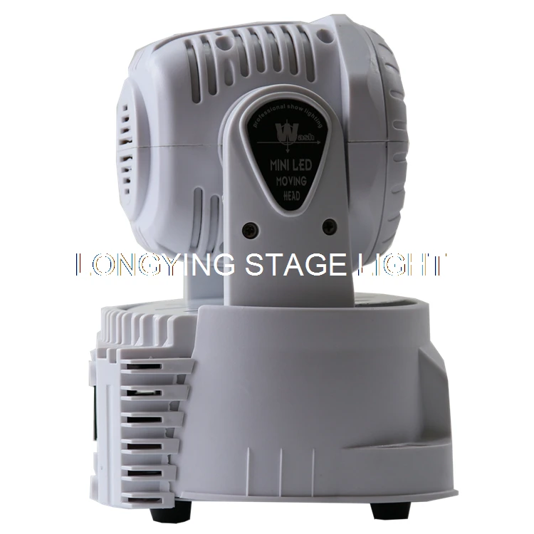 Бесплатная доставка 4 шт./лот белый Светодиодный прожектор с движущейся головкой