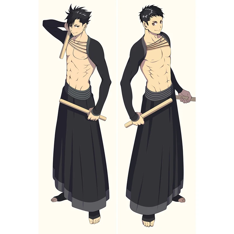 Haikyuu! Наволочка для подушки в японском стиле аниме декоративная Двусторонняя