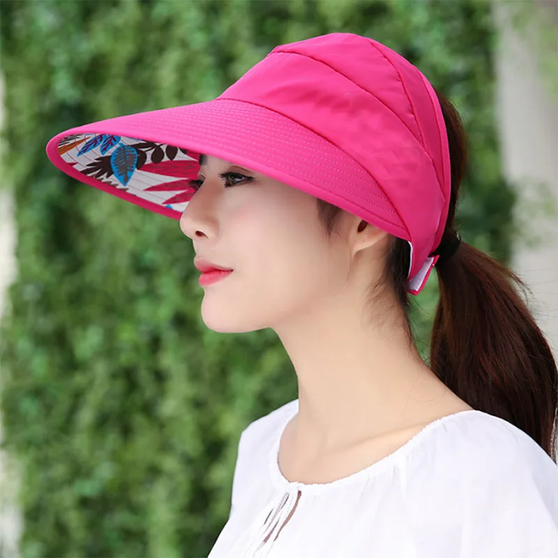 Шляпа женская летняя пляжная с широким козырьком и большими головками |