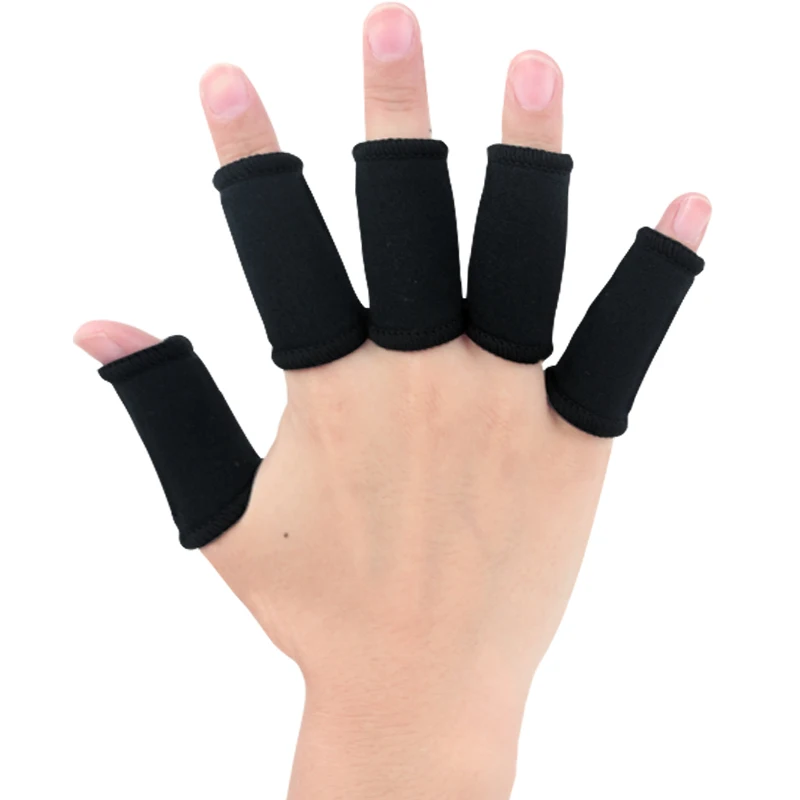 Kuangmi Sports Finger Splint Support Brace Elastic Sleeve Protector Basketball Treatment Guard Home Remedy | Спорт и развлечения