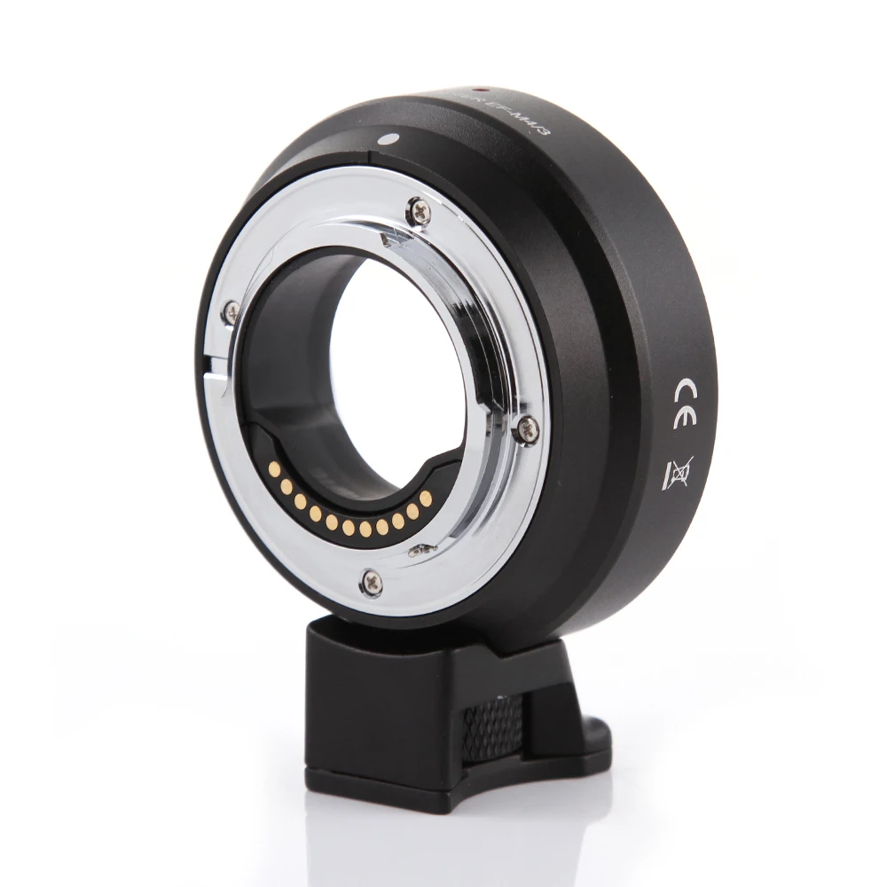 Электронный адаптер для Canon M4/3 с автофокусом объективом объектива Micro 4/3 M4/3|4/3