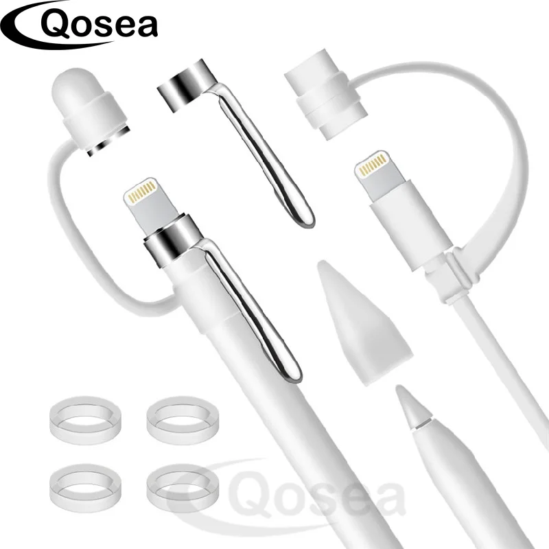 (9 шт. в упаковке) держатель для крышки карандаша Apple мягкий силиконовый защитный