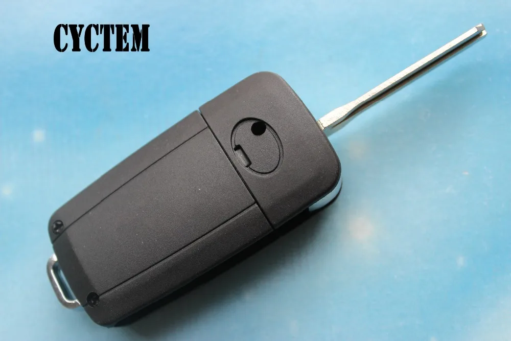 CYCTEM Car Key Blank Cover 3 Buttons Flip Folding Remote Shell Fob Case Replacement Fit For Toyota Camry | Автомобили и мотоциклы