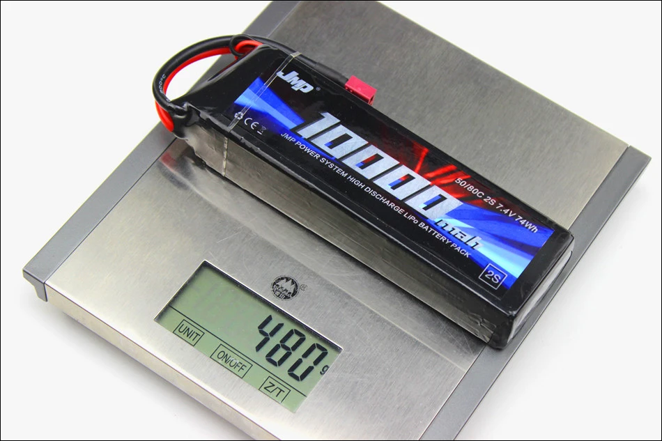 2 шт. JMP Lipo батарея 2S 10000 мАч 7 4 В Аккумулятор 50C для TRAXXAS X MAXX SPARTAN DCB M41/ARRMA NERO/AX90038|lipo