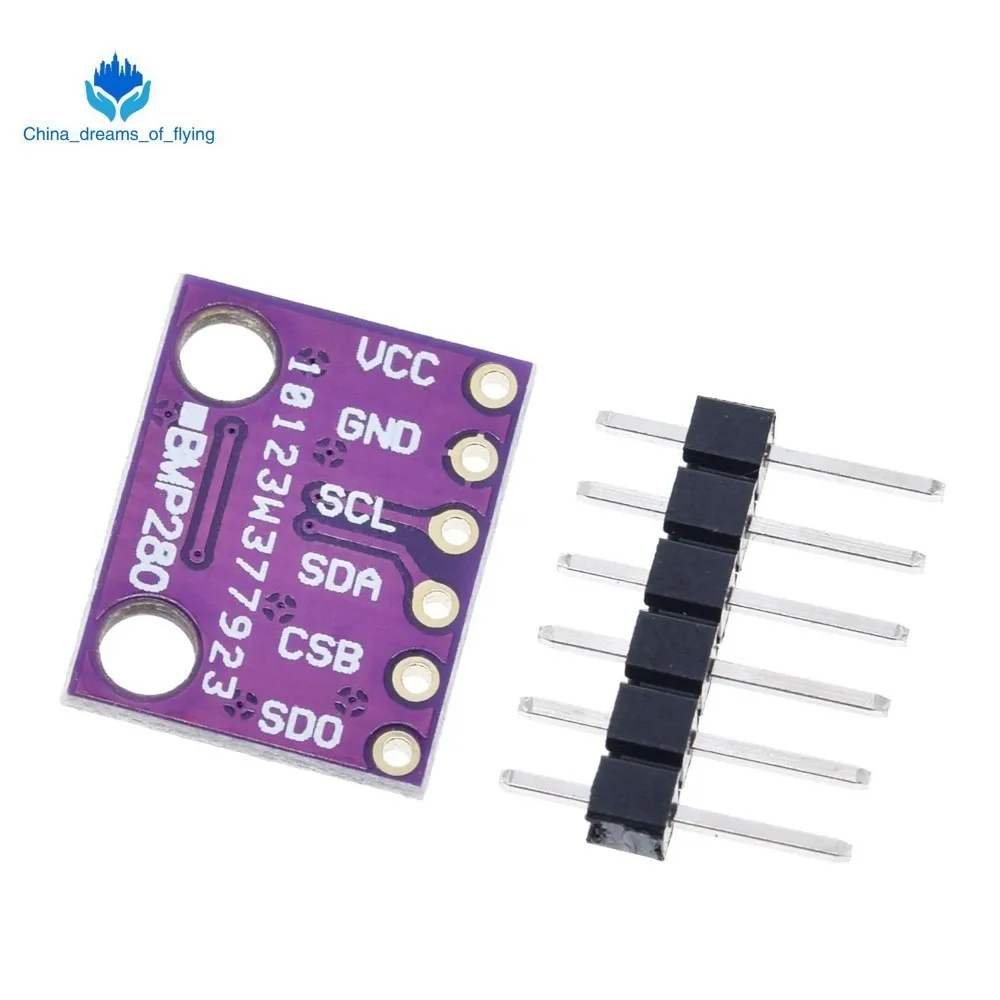 I2C/SPI BMP280 3,3 цифровой атмосферное давление, высота над уровнем моря датчик с высокой точностью атмосферное модуль для arduino заменить BMP180