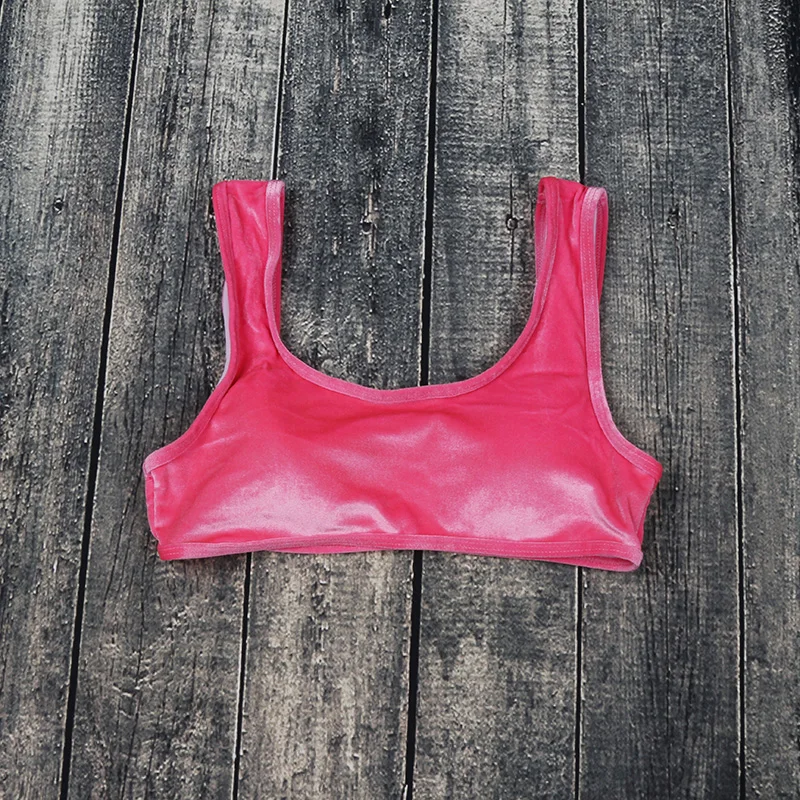 CTS бархат ванный комплект купальники для малышек женщин бикини 2 шт. купальник