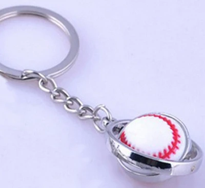 Free shipping 20pcs/lot mini ball keychain football key chain golf ring basketball baseball chains | Украшения и аксессуары