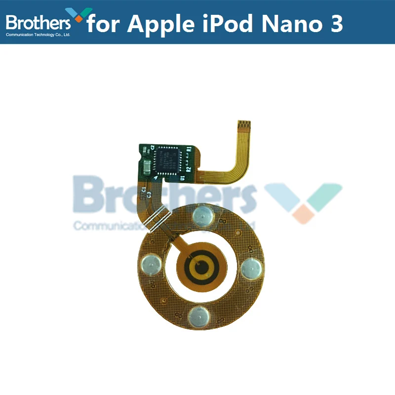 1pcs for Nano 3 Для Apple iPod Nano 3 Nano 5 гибкий кабель для наушников гибкий кабель для iPod Nano 5 Центральная кнопка гибкий кабель тест Топ - Цвет: 1pcs for Nano 3