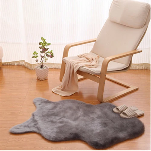 Искусственная овчина пушистое меховое покрытие для кресла дивана коврик спальни