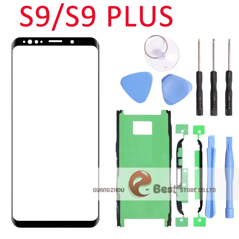 1 шт. передний Внешний сенсорный экран для Samsung Galaxy S8 S9 G960 Plus G950 G955F G965|Сенсорные