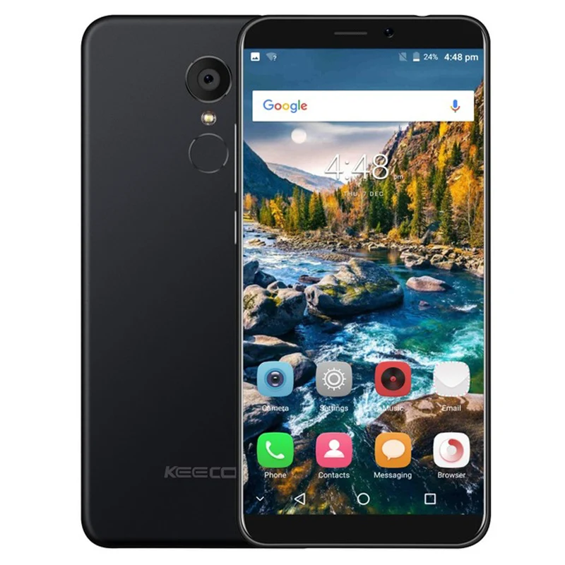 Original KEECOO P11 4G Mobile Phone Android 7.0 5.7&quot 18:9 Full Screen 2GB 16GB MT6737 8MP 3050mAh Face ID Fingerprint Quad Core |