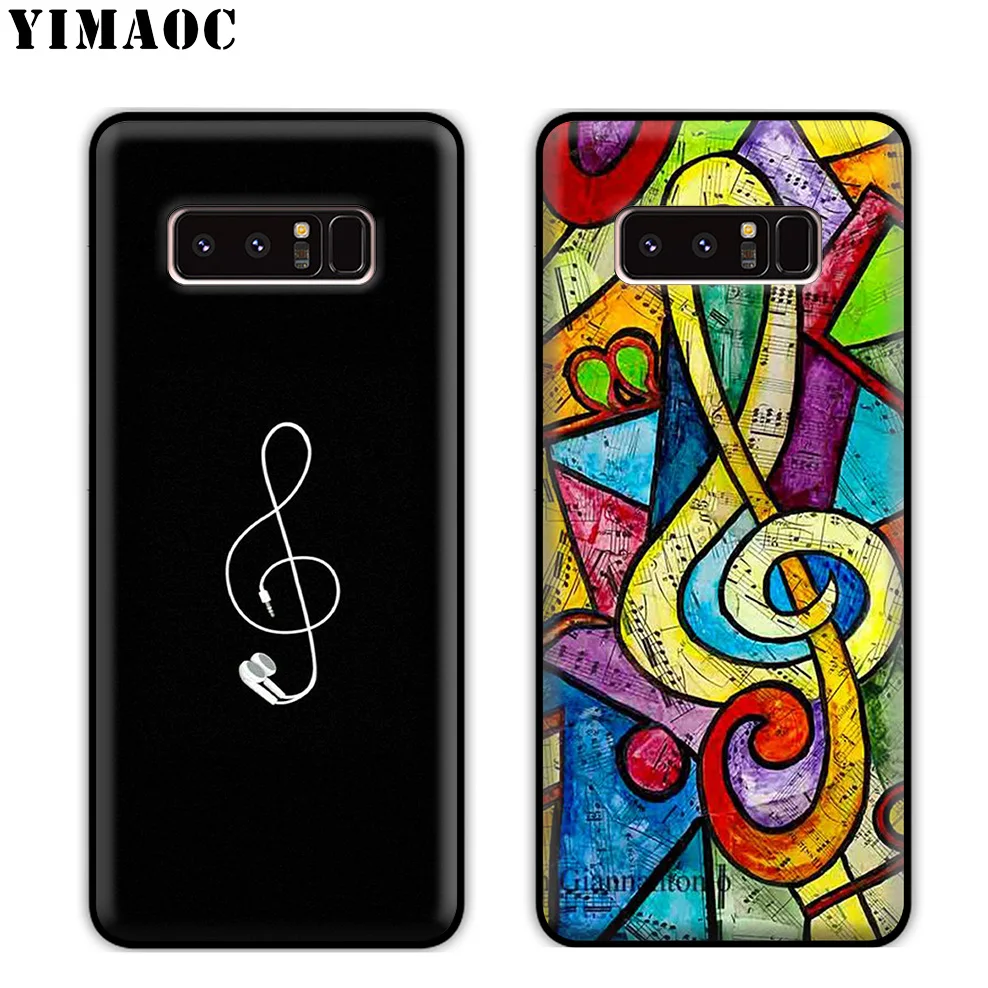 Мягкий силиконовый чехол для гитары YIMAOC Music Life samsung Galaxy S10 S10e S9 S8 Plus S7 S6 Edge J6 |