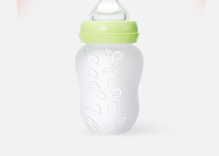 180 ml Силиконовые Детские Крупы поилка ложка для маленьких кормление из бутылочки с ложкой свежий для зерновых продуктов рожок для кормления