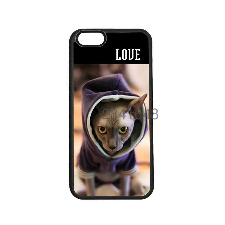 Мягкие силиконовые боковые Чехлы sphynx с изображением кота и животных для iphone 11 pro 5s