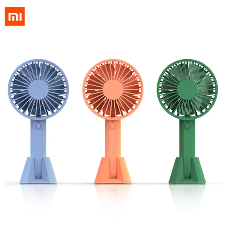 Xiaomi VH портативный ручной вентилятор 2000 мАч перезаряжаемый Настольный 143g удобный