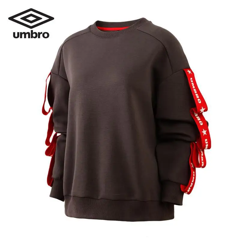 Umbro весенний женский дышащий свитер с круглым вырезом UI191AP2410 - Цвет: UI191AP2410-119