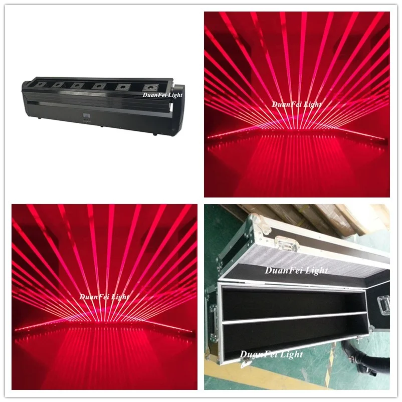 2pcs with flycase rgb laser moving head bar dj beam 3in1 dmx light | Лампы и освещение