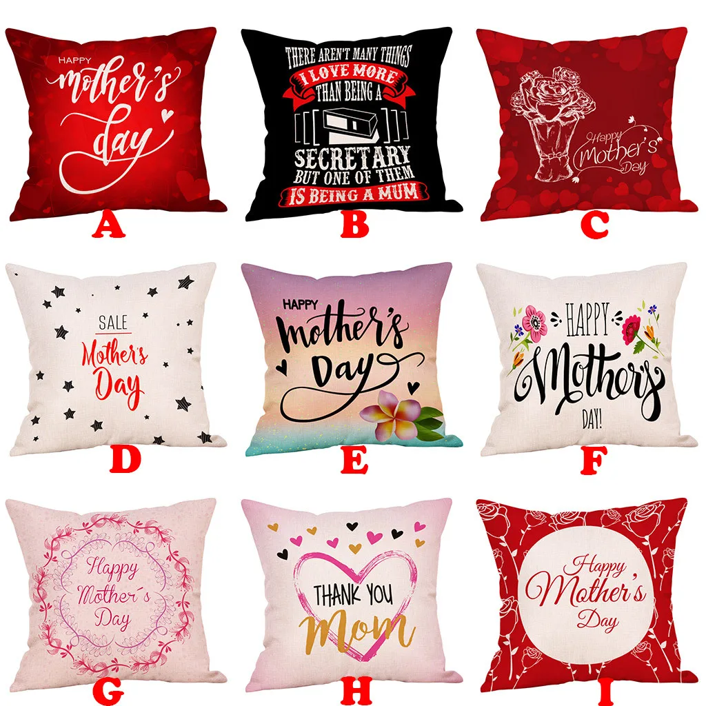 Наволочки с принтом красных подушек удобные наволочки хлопковыми линиями для