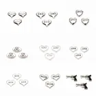 Новинка, 10 шт.лот, подвески с надписью HOPE DAD family, подвески из живого стекла, подвески с памятью, ювелирные изделия