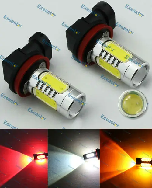 2 шт./лот Бесплатная доставка 7 5 Вт высокомощный светодиодный прожектор H11