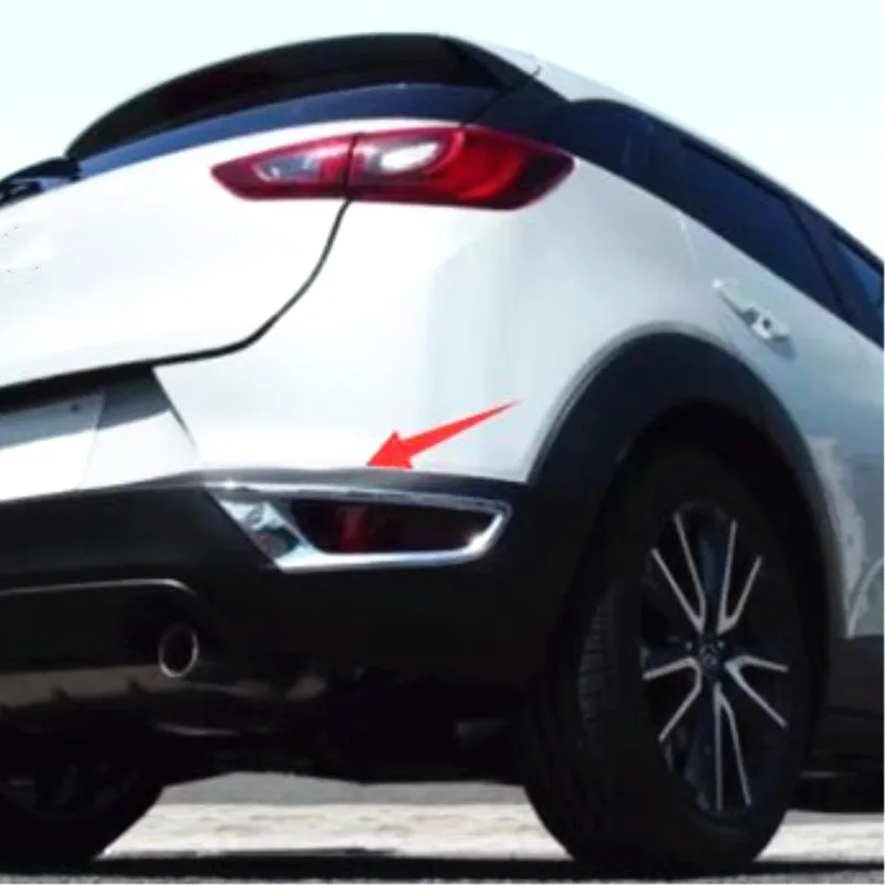 Для mazda CX 3 cx3 2017 2018 ABS Хромированная Автомобильная Стайлинг внешняя лампа заднего