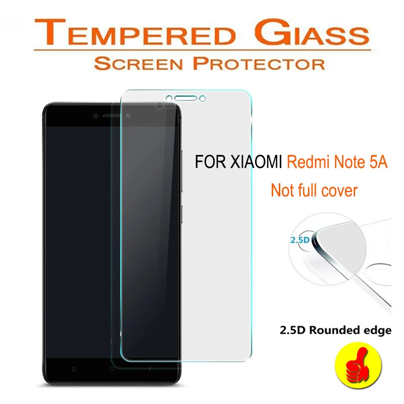 Защитное стекло закаленное 9H для XiaoMi Redmi 5A S2 Y1 5 Plus 2 шт.|glass screen|tempered glass screen protectorglass