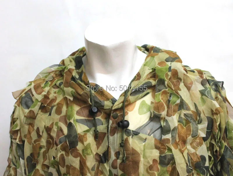 Камуфляжный бионический костюм с 3d рисунком тихая куртка и брюки в