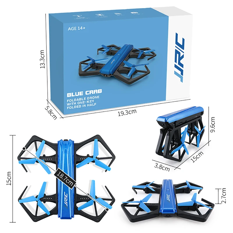 JJRC H43WH радиоуправляемые вертолеты WI FI FPV Дрон с камерой для съемки Камера HD