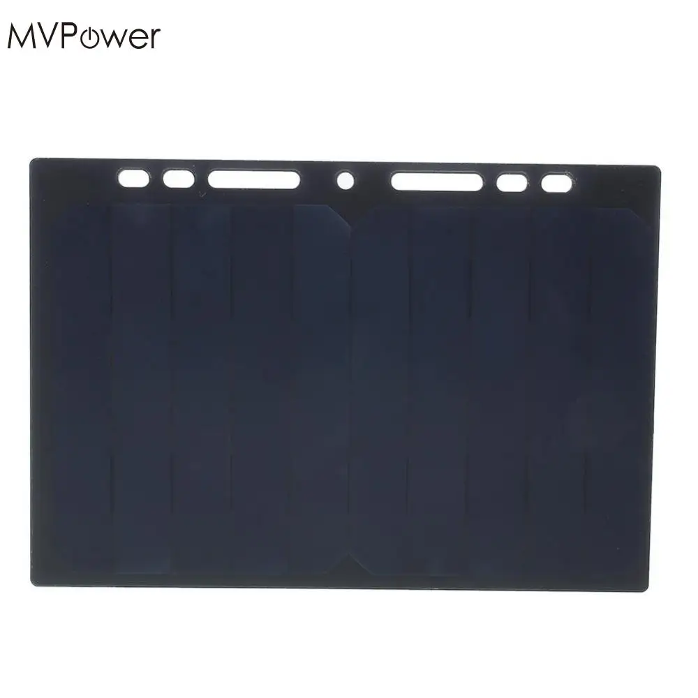 Портативное зарядное устройство MVpower 5 В на солнечной энергии с зарядной панелью