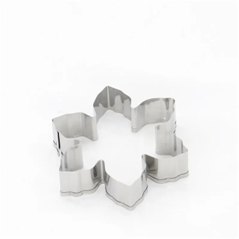 Форма Снежинки из нержавеющей стали печенья ножи для тортов бисквитные формы