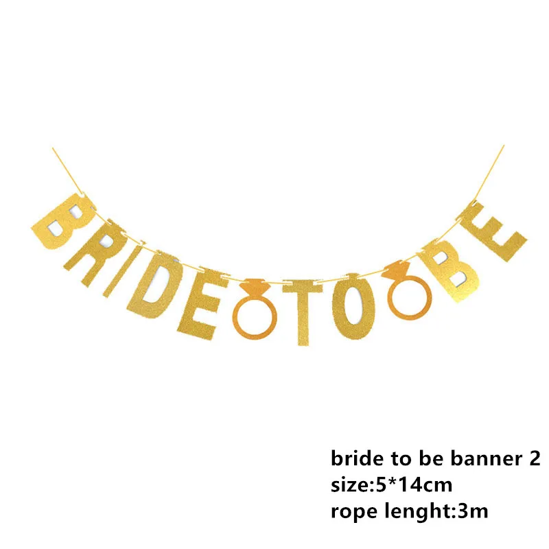 bride to be1 Просто женатый баннер мистер Mrs гирлянда в рустикальном стиле свадебный стол украшение жениха невесты воздушный шар баннер принадлежности для вечеринки-девичника - Цвет: bride to be1