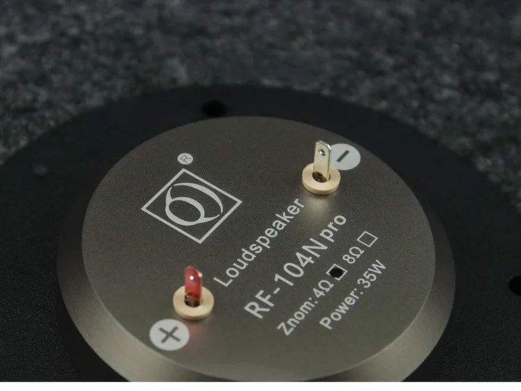 Ghxamp 4 дюйма твитер Динамик 4ohm 35 Вт купол шелковая пленка 91DB Неодимовый 104 мм тройной громкоговоритель Алюминий панель 2 варианта Динамик 1 шт