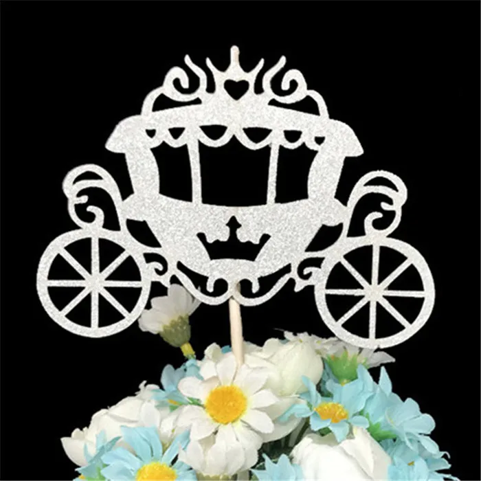 H22 Cake Topper Топперы для торта украшения для дня рождения для взрослых топперы для кексов украшения для детской вечеринки вечерние сувениры красный Топпер для торта «С Днем Рождения» - Цвет: H22 Cake Topper