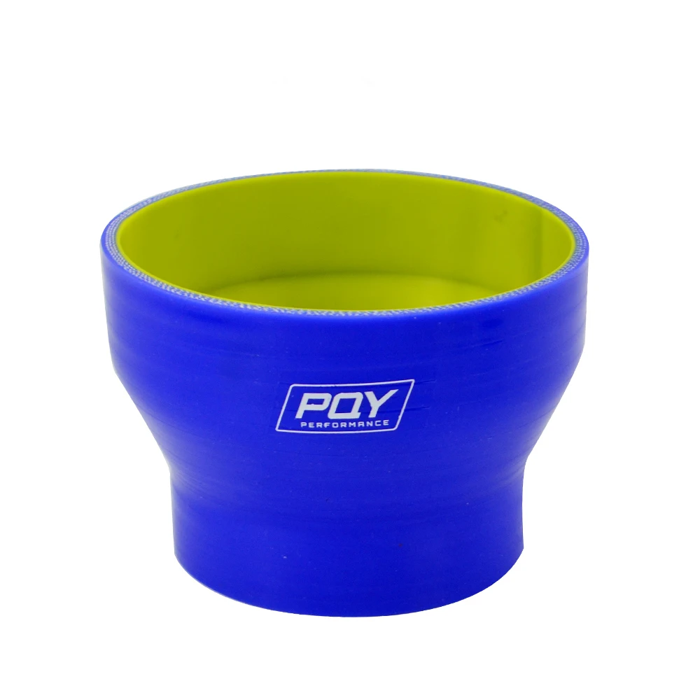 LZONE 3&quot 4&quot 76mm 102mm SILICONE HOSE STRAIGHT REDUCER JOINER COUPLING BLUE &amp YELLOW JR SH300400 QY|Шланги и зажимы| |
