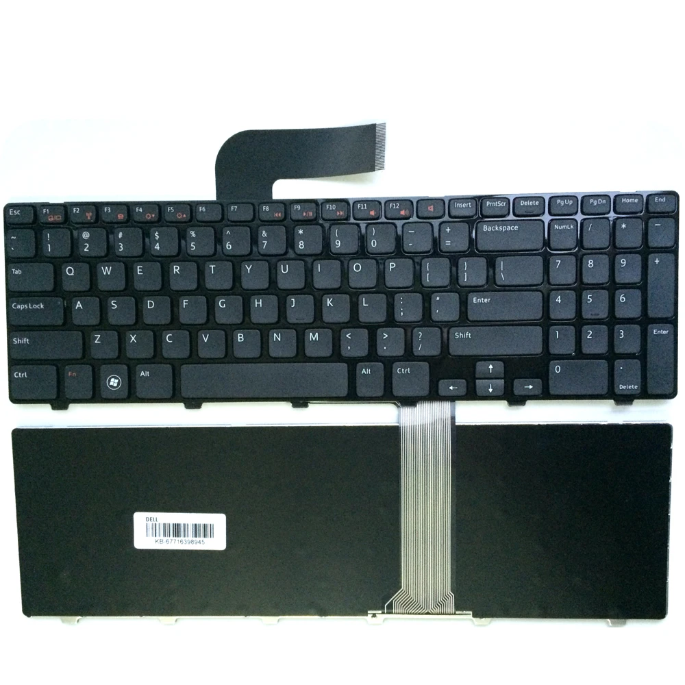 Клавиатура для ноутбука США DELL Inspiron N5110 15R Ins15RD 2528 2728 2428 черный новый