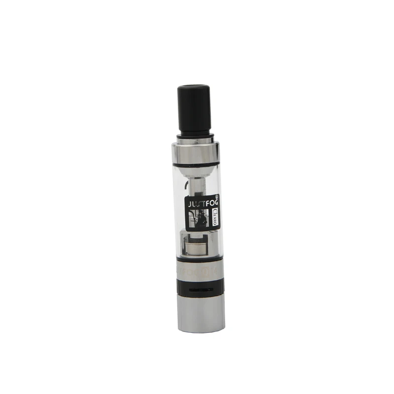 Оригинальный Justfog Q14 Танк Clearomizer термостойкия стеклом 1 8 мл с 1.6ohm катушки голову