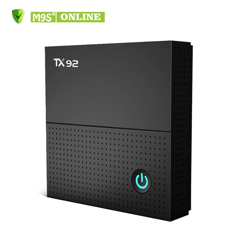 M9S TX92 3 ГБ ОЗУ 32 Гб ПЗУ Android 7 1 Smart tv Box Amlogic S912 Восьмиядерный Bluetooth 2 4G 5 8G Wifi 1000M LAN 2G 16G