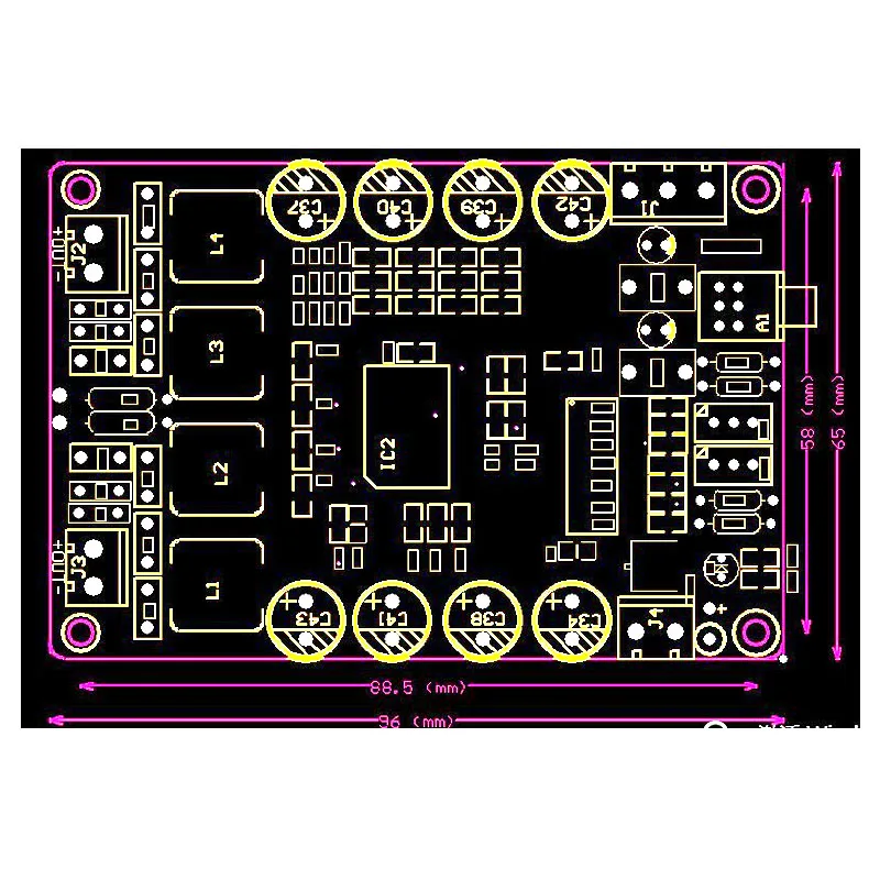 DC19V TK2050 2 0 канальный класс T Hi Fi стерео аудио цифровой усилитель плата 50 Вт Вт|amplifier